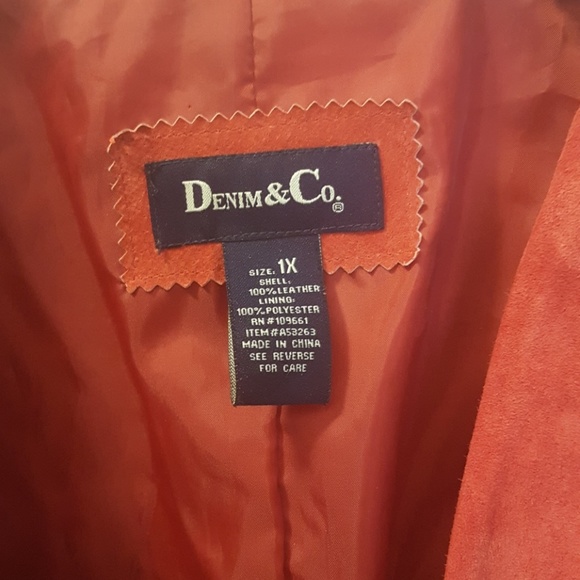 100% Suede leather jacket - Picture 3 of 4